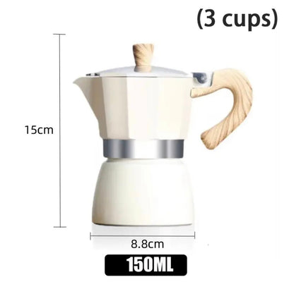 Greca Blanca 6 Tazas