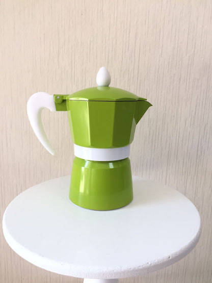 Greca verde mango blanco