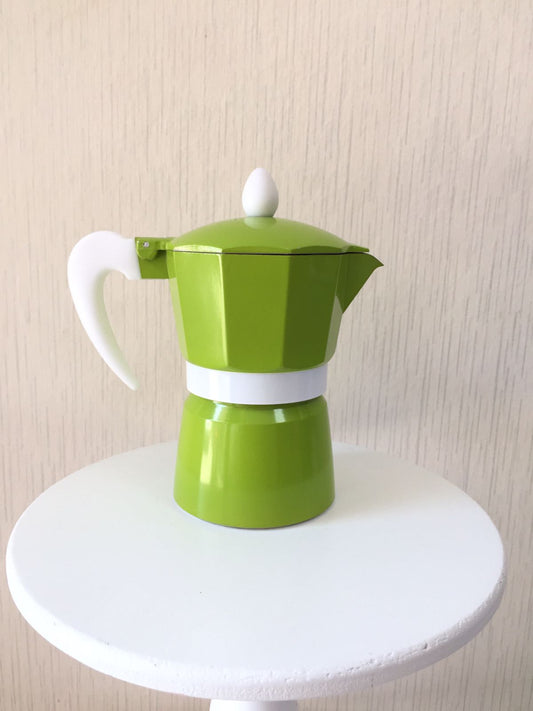 Greca verde mango blanco