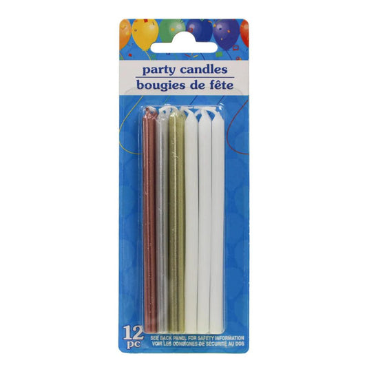 Velas blancas con detalles