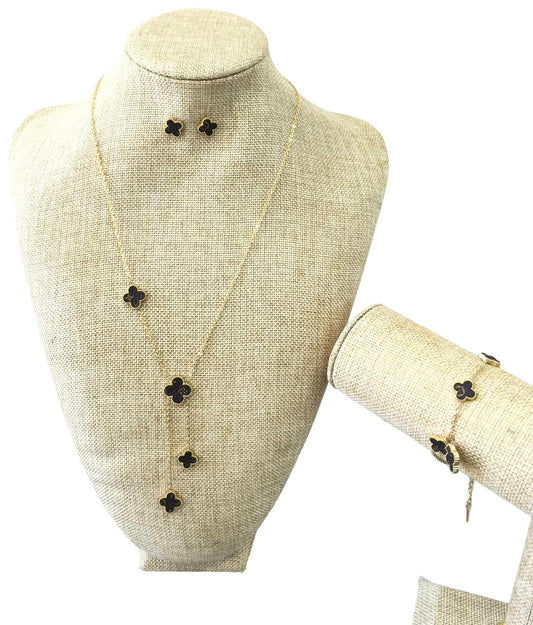 Set Aretes, cadena y guillo