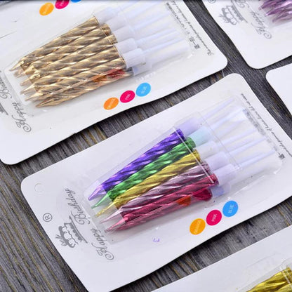 Velas para cumpleaños