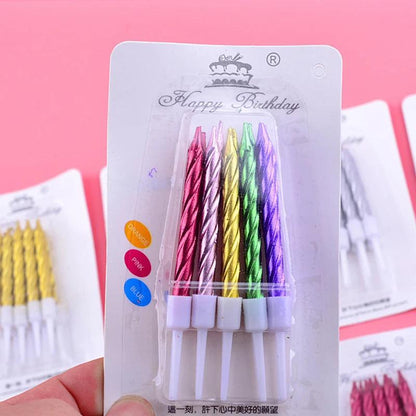 Velas para cumpleaños