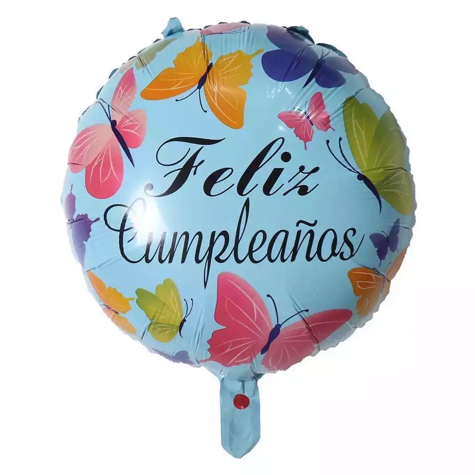 Metalico 18"Feliz Cumpleaños