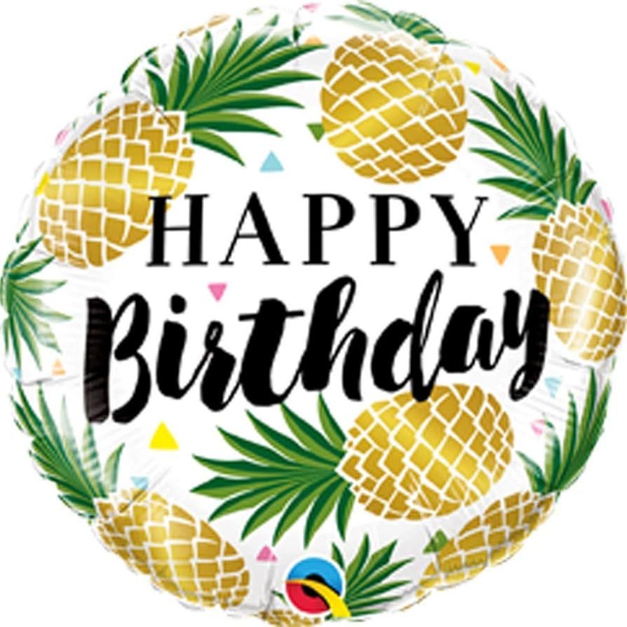 Metalico 18" Happy Birthday