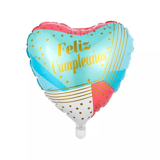 Metalico 18"Feliz Cumpleaños