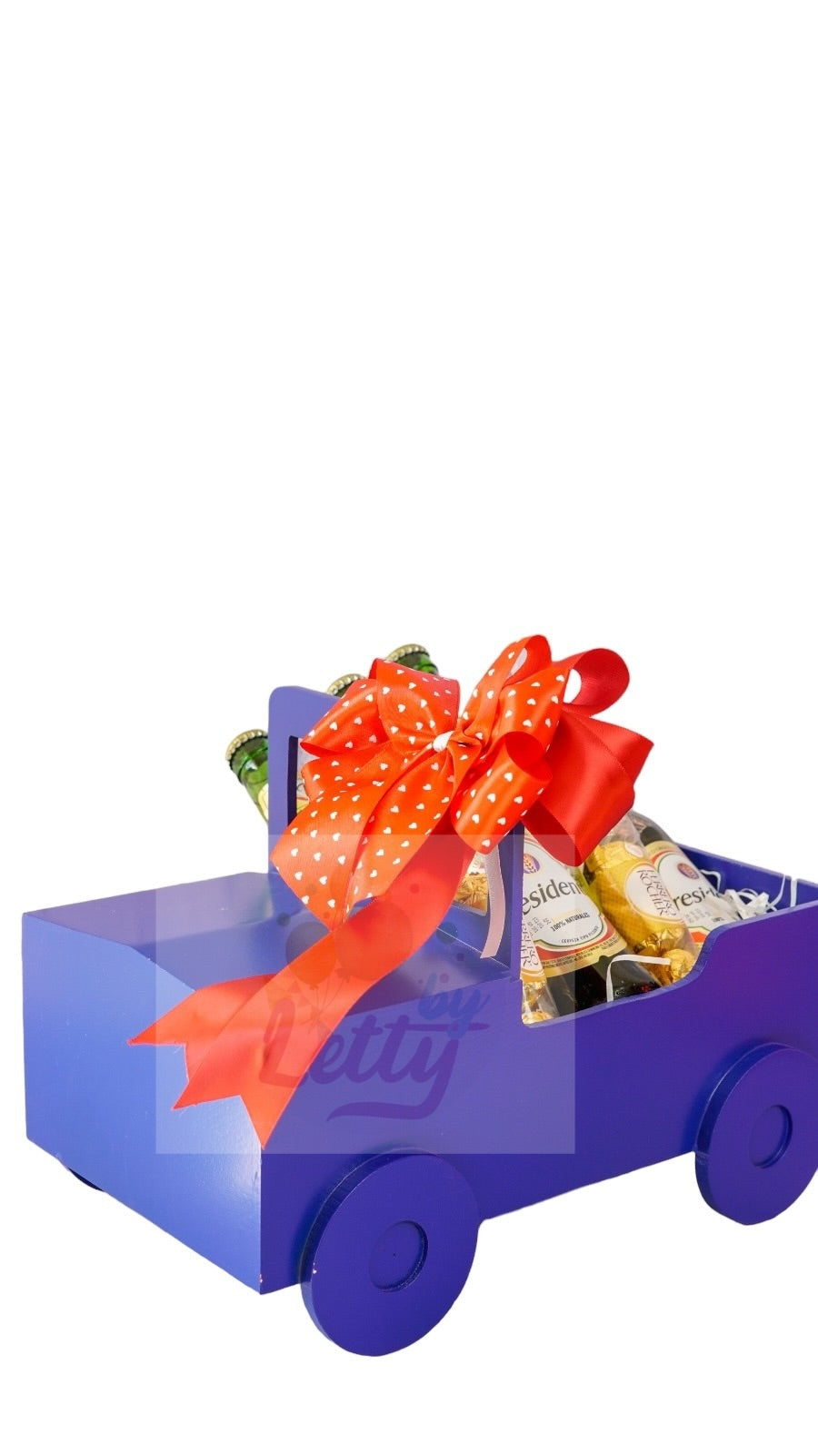 Arreglo De Carrito Con Cervezas Y Chocolates