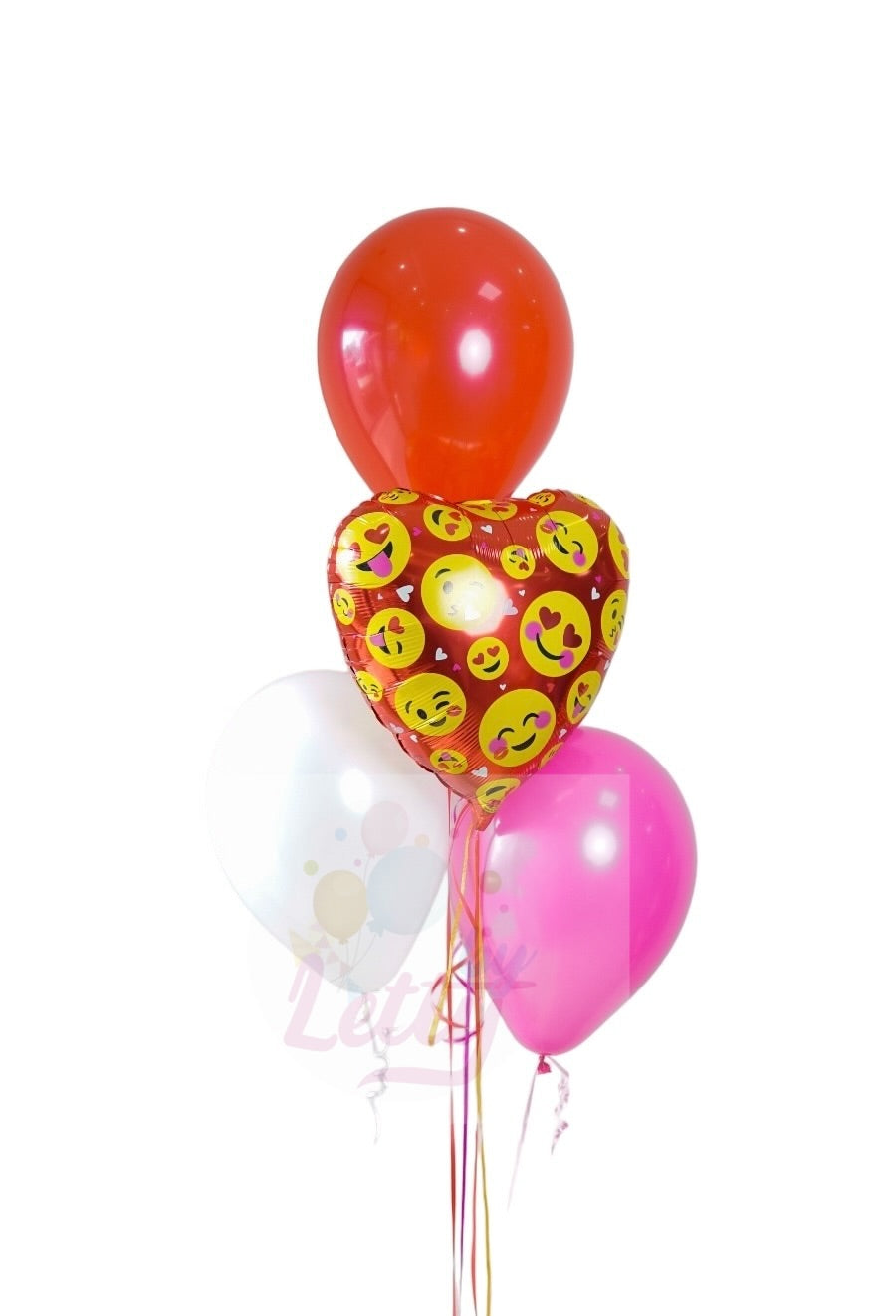 Bouquet 4  Globos Emojis
