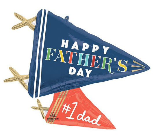 Metálico Supershape Happy Father's Day