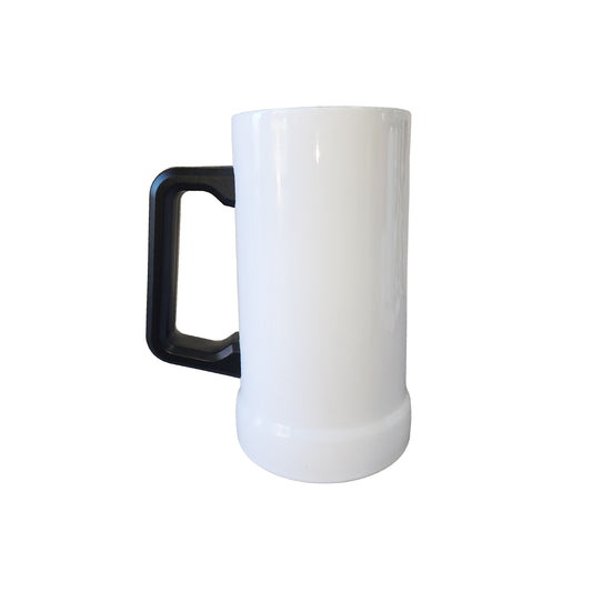 JARRA DE CERVEZA BLANCA SUBLIMACIÓN