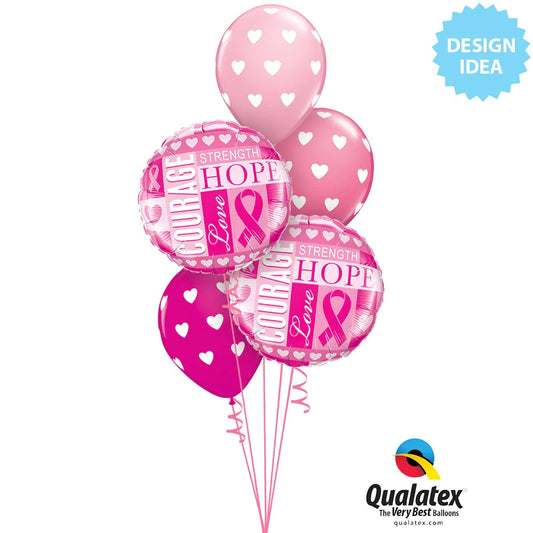 Bouquet Cancer balloons