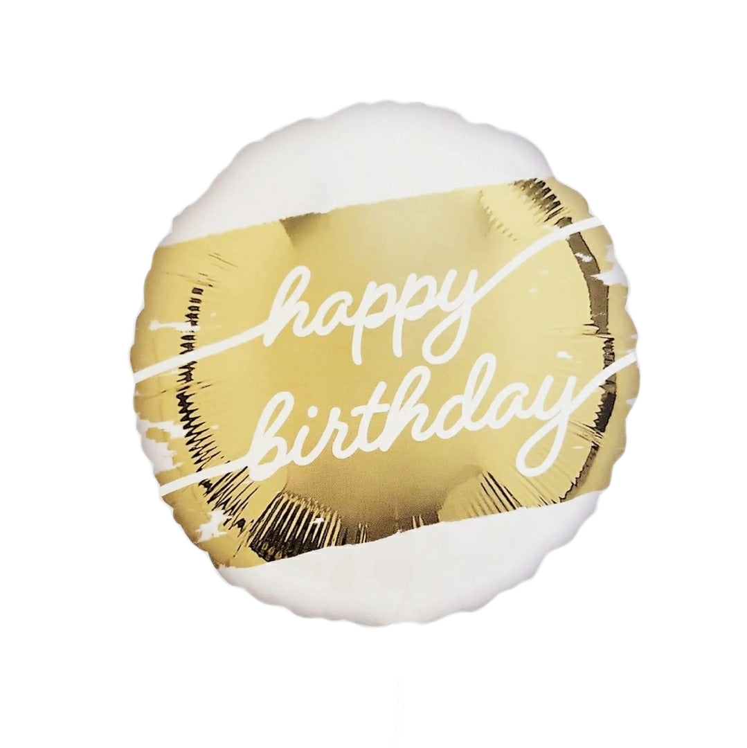 MET HAPPY BIRTHDAY DORADO (18")