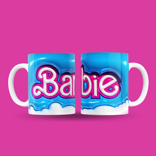 TAZA BARBIE 3D 04