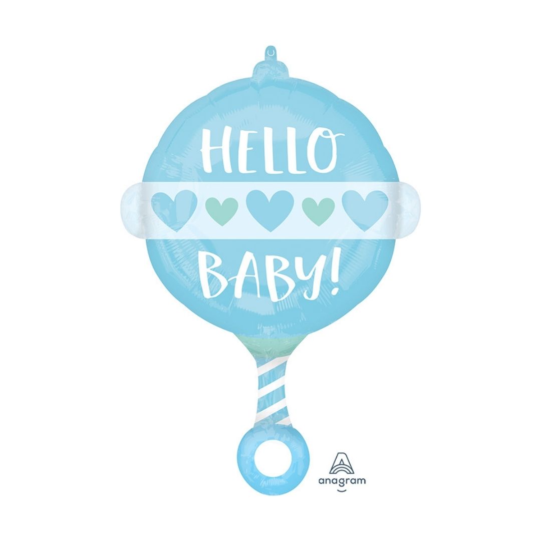 24" Baby Boy Rattle