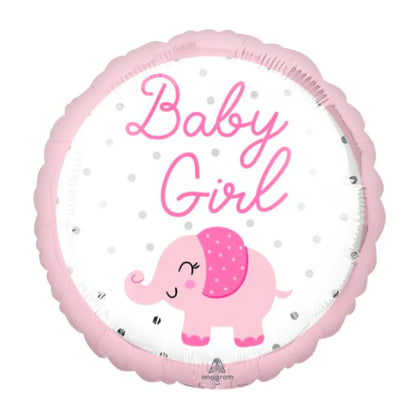 METALICO 18" BABY GIRL ELEFANTE